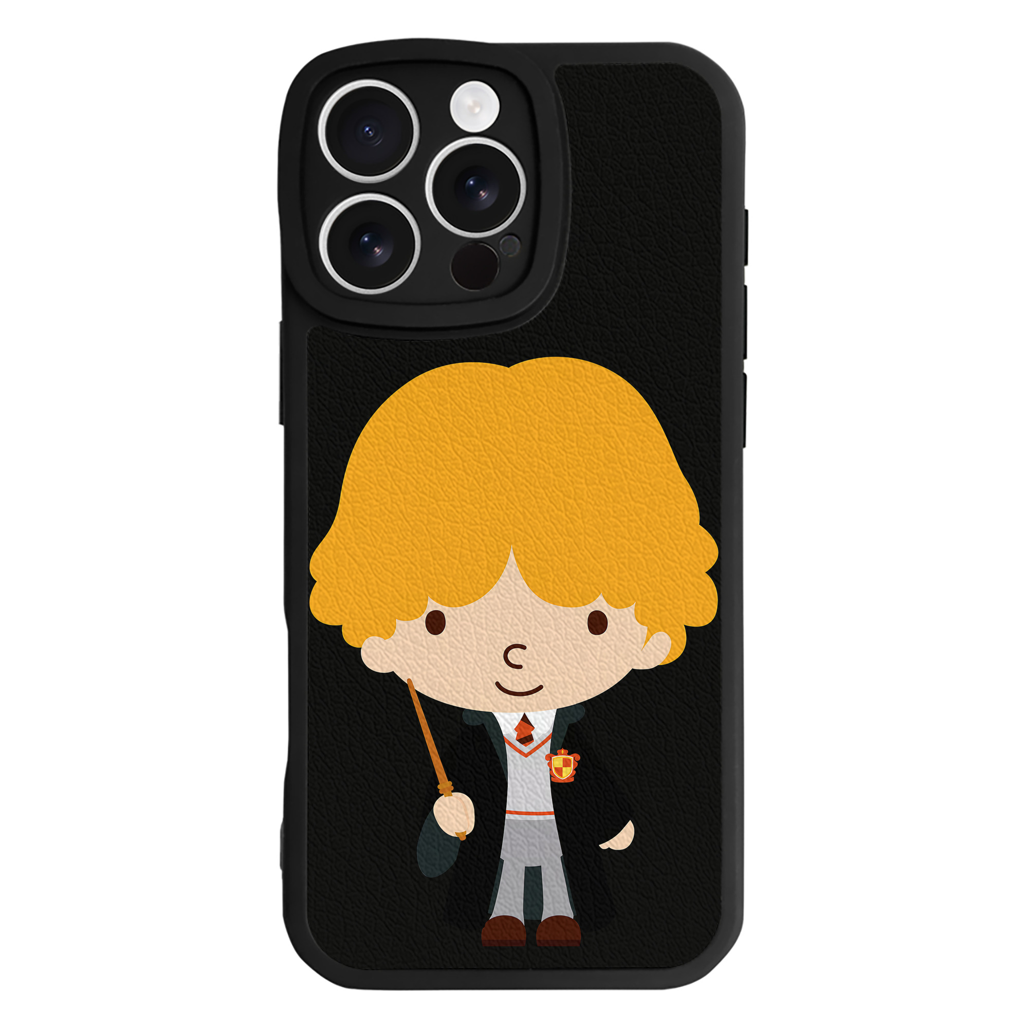 （画像用） Harry Potter ハリー・ポッターシリーズ 【iPhone 16シリーズ対応】シリコンスマホケース（レザー調） 材質：シリコン